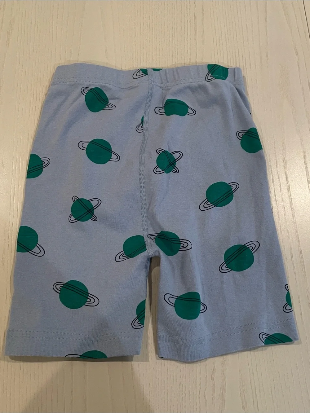 Hanna Andersson HannaJams Short John Pajama Set (Planets on Blue) - Size 10 140